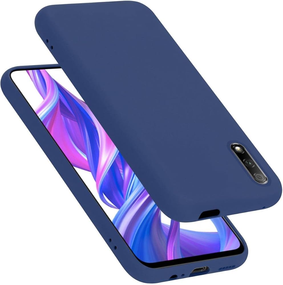 Protector Sili Case Huawei Y8p Azul