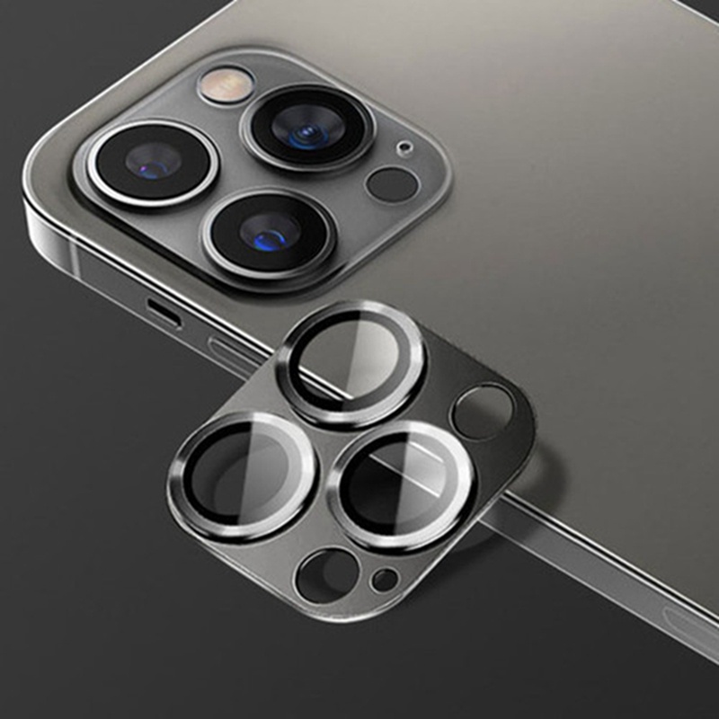 Protector De Lente De Camara Metal Brillos Iphone 12