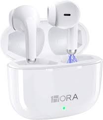 Audífonos Inalámbricos 1 Hora Mod. AUT203 Color Blanco