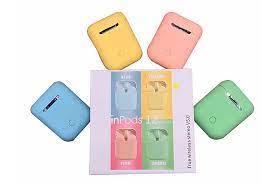Audífonos Inalámbricos Inpods 12 Macaron Varios Colores