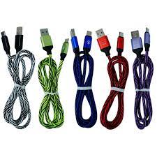 Cable Cargador Carga Rapida Tipo C Electronica Siglo Mod. WIR-029C Varios Colores