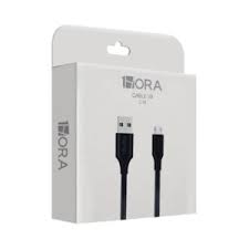 Cable Cargador Tipo V8 1 Hora 2.1A 1M Mod. CAB186