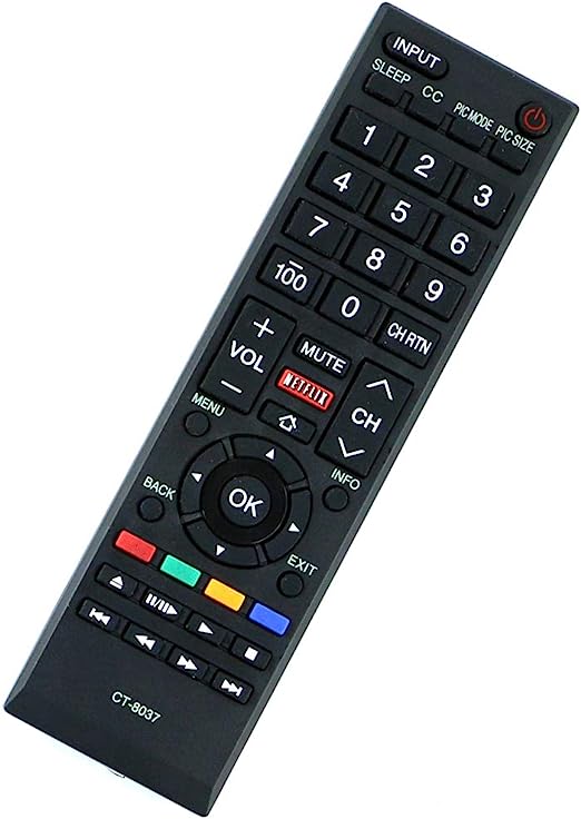 Control Remoto Para Tv Toshiba Mod. TOB61