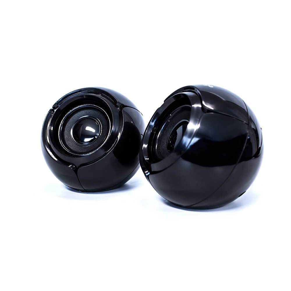 Bocina Para Computadora Vorago 6w Alambrico Usb/3.5mm Negro Mod. Spk-105