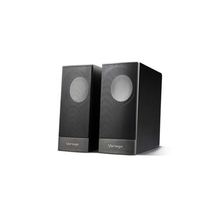 Bocina Para Computadora Vorago 600w Alambrico Usb/3.5mm Negro Mod.Spk-106
