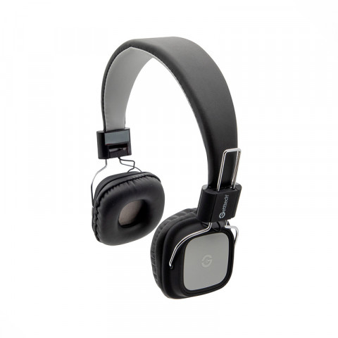 Audífonos De Diadema Getttech mod.GH-3500G Negro / Gris
