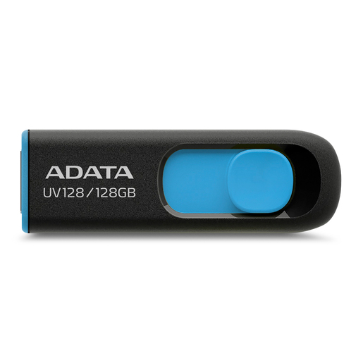 Memoria Usb Adata 128 Gb Mod. UV128 Negro/ Azul