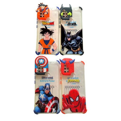 [TPUDI3DMTG9PLAY] Protector Tpu Diseño 3D Moto G9 Play