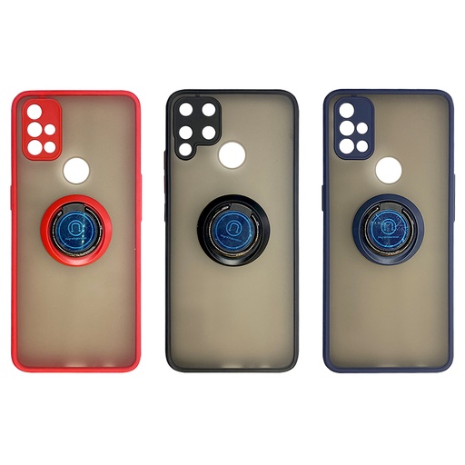 [RIGHUMPOPXMNOTE11S002] Protector Rigido Humo con Popsocket Xiaomi Note 11s