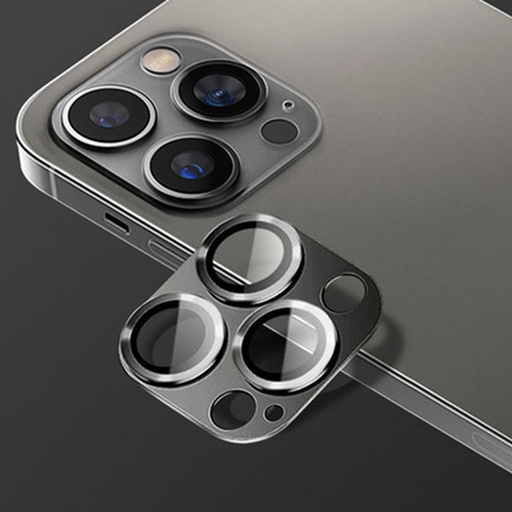 [PROLENMETALBRIIPH12014] Protector De Lente De Camara Metal Brillos Iphone 12