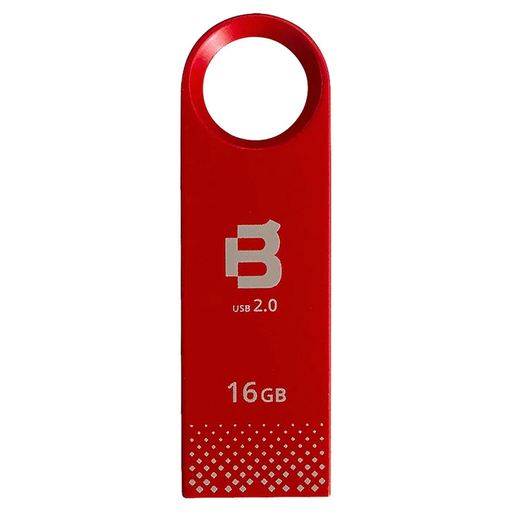 [7500619010856] Memoria Usb Blackpcs 16Gb Mod. MU2108 Rojo