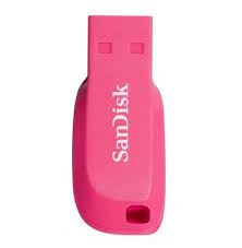 [619659141066] Memoria Usb Sandisk 16Gb Mod. Cruzer Blade Rosa