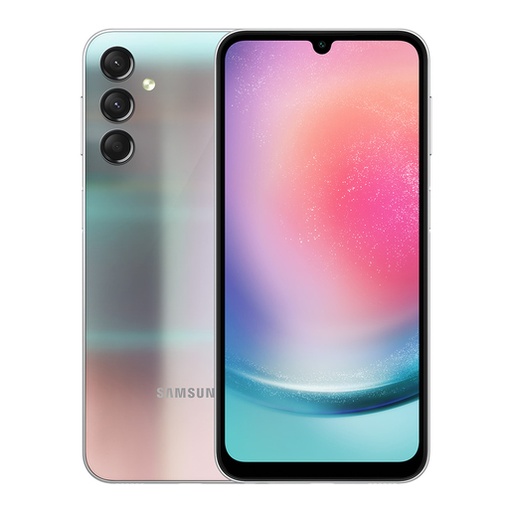 [7506227350575] CELULAR SAMSUNG 4G SM-A245M/N A24 PLATA IU
