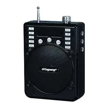 [BS558NG012] Bocina Portatil Tipo Radio Bluetooth Fx Mod. BS-558 Color Negro