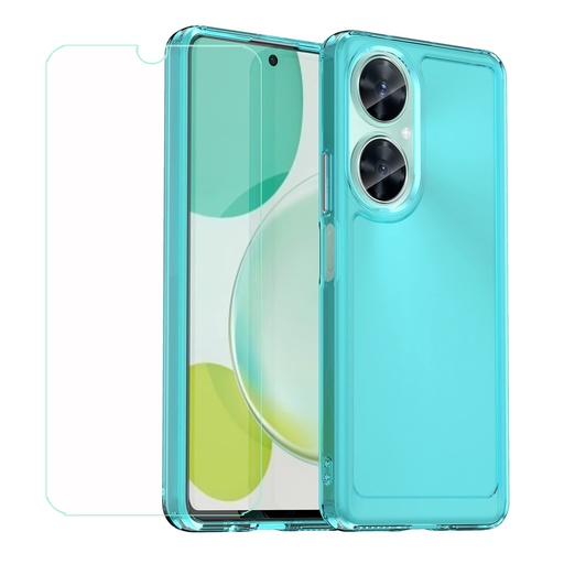 [SILICASEOPPOA72AZ] Protector Silicon Oppo A72 Azul