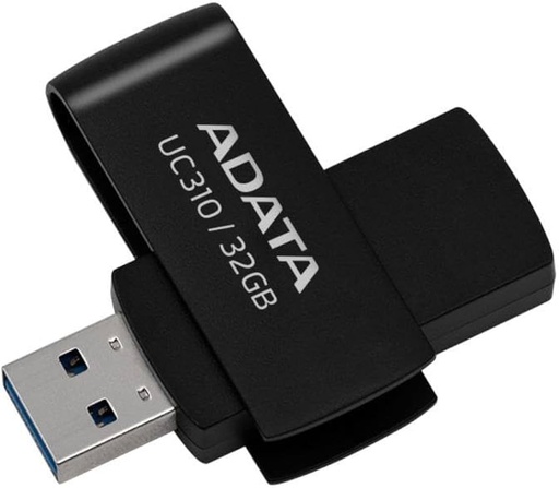 [4711085941923] Memoria Usb Adata 32 Gb Mod.UC310 Negro