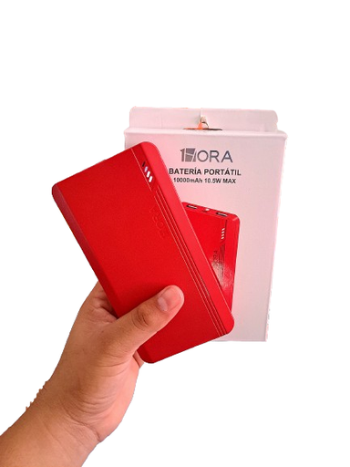 [7503031669893] Bateria Portatil 1Hora 10000mAh 10.5W Max Mod. GAR140 