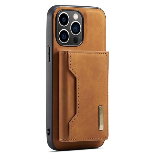 [PIELTARIPH15PRO008] Protector Piel Con Tarjetero Iphone 15 Pro