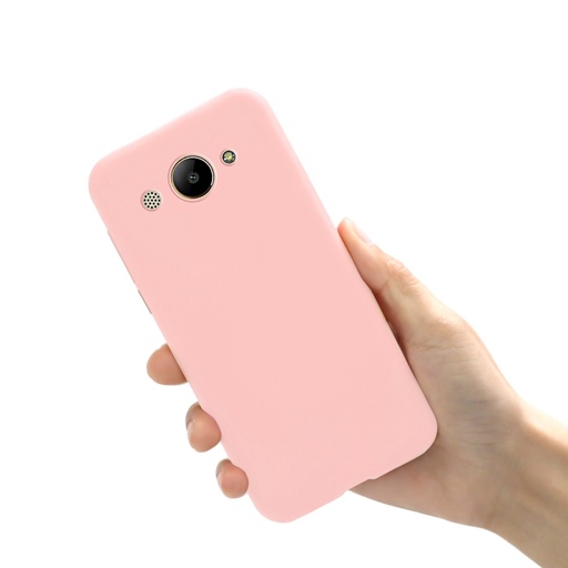 [360SILIHWY32017RS] Protector 360 Silicon Huawei Y3 2017 Rosado