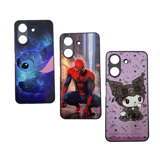 Protector Cristal Liso Con Diseño Xiaomi 13c