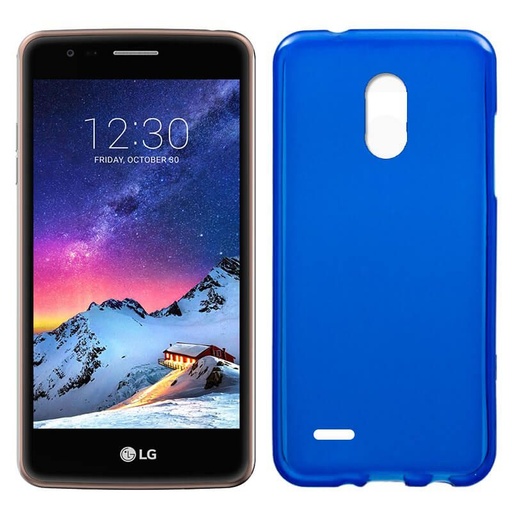 [360SILILGK82017AZ] Protector 360 Silicon Lg K8 2017 Azul
