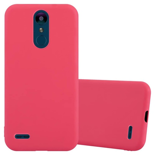 [360SILILGK82017RS] Protector 360 Silicon Lg K8 2017 Rosado