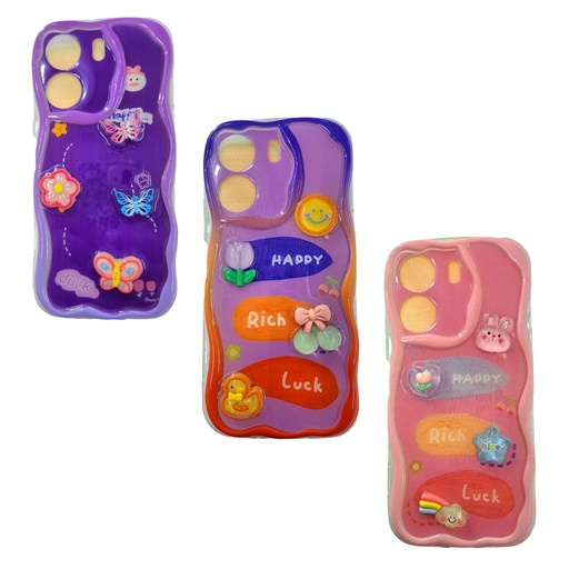 Protector Jelly 3D Con Cristal Templado Vivo Y36