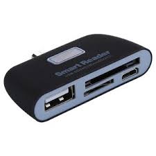 [OTG-801] Adaptador OTG Smart Card Reader Connection Kit