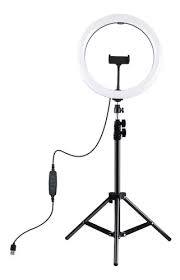 [6956186103810] Aro de Luz Con Tripie Mod. HX-300 12 Pulgadas