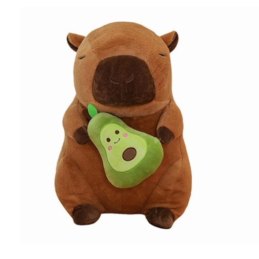 [3325221744258AGU] Peluche De Capibara Con Aguacate  