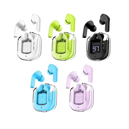 Audífonos Inalámbricos FX. Con Display Resistente Al Agua Mod. Ear-I114BT 