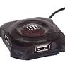 [766623162272] Adaptador Mini Hub USB Manhathan Mod.162272 Negro
