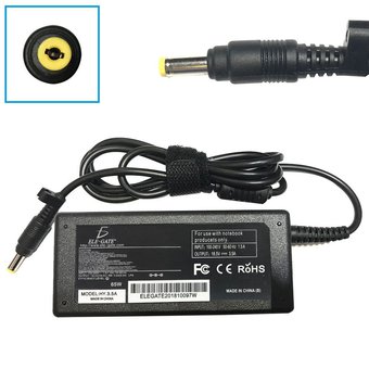 [ELIM121] Cargador Plug Punta Amarilla 12 V / 1A