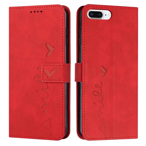 [COVERIPH7PLUSRJ] Cartera Cover Iphone 7 Plus Rojo
