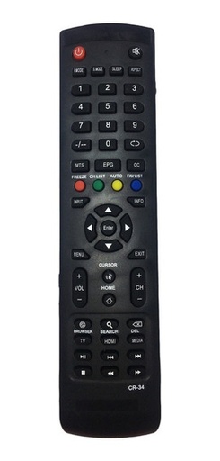 [CTSMATV01] Control Remoto Para Smart Tv Atvio Mod. CR-34