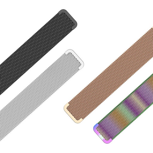 [META-38] Correa Extendible Para Smart Watch Metalica 38mm