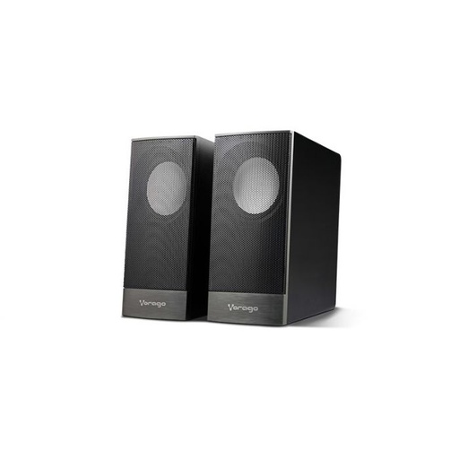 [7502266674948] Bocina Para Computadora Vorago 600w Alambrico Usb/3.5mm Negro Mod.Spk-106