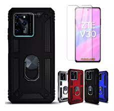 [DOACTPZTEV30] Protector Doble Anillo Mate Con Cristal Templado Zte V30