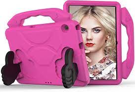 [MANPSAMTABT510RS] Protector Para Tablet Manitas Pajaro Samsung Tab A T510/T515 2019 Rosado