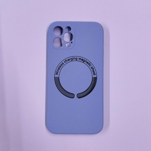 [SILIMAGIPH12002AZ] Portector Silicase Magsafe Iphone12 Azul