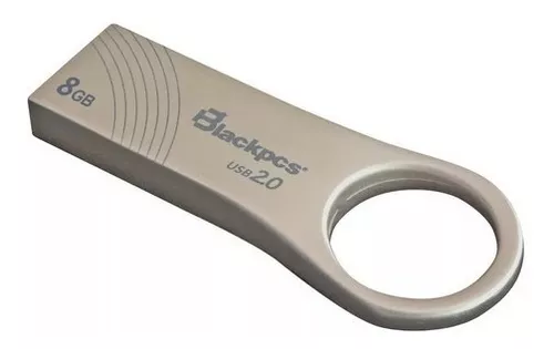 [7500462766733] Memoria Usb Blackpcs 8 Gb Mod. MU 2102 Plata