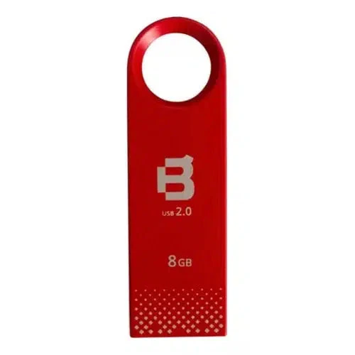 [7500619010030] Memoria Usb Blackpcs 8Gb Mod. MU2108 Rojo