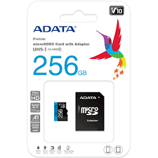 [4713218466266] Memoria MicroSD Adata 256GB Clase 10