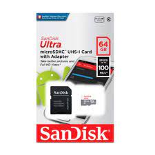 [619659185060] Memoria MicroSD Sandisk 64GB Clase 10