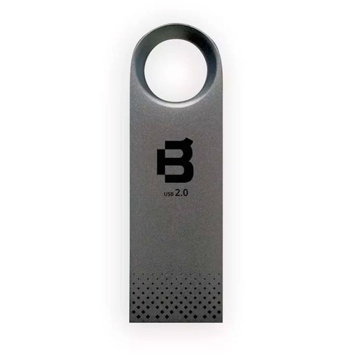 [7500463484094] Memoria Usb Blackpcs 16 Gb Mod. MU2108 Plata Metal